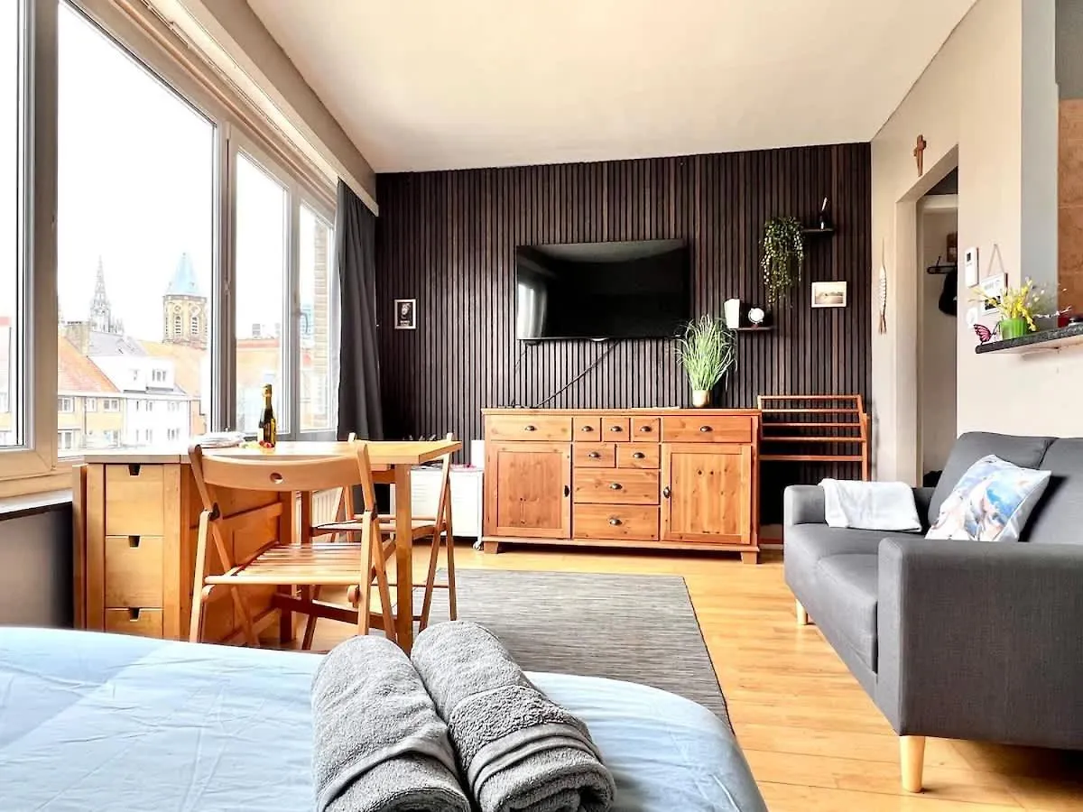 Appartement Getaway For Two City Center & Beach Within Walking Distance Ostende